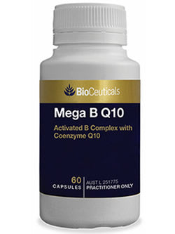 BioCeuticals Mega B Q10 60 Capsules | Vitality And Wellness Centre