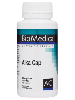 BioMedica Alka Cap 90 Capsules | Vitality and Wellness Centre