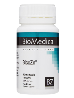 BioMedica BicoZn 60 Capsules | Vitality and Wellness Centre