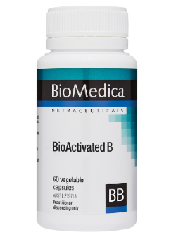 BioMedica BioActivated B 60 Capsules | Vitality and Wellness Centre