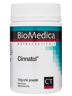 BioMedica Cinnatol 150g Powder | Vitality and Wellness Centre