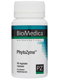 BioMedica PhytoZyme 90 Capsules | Vitality and Wellness Centre