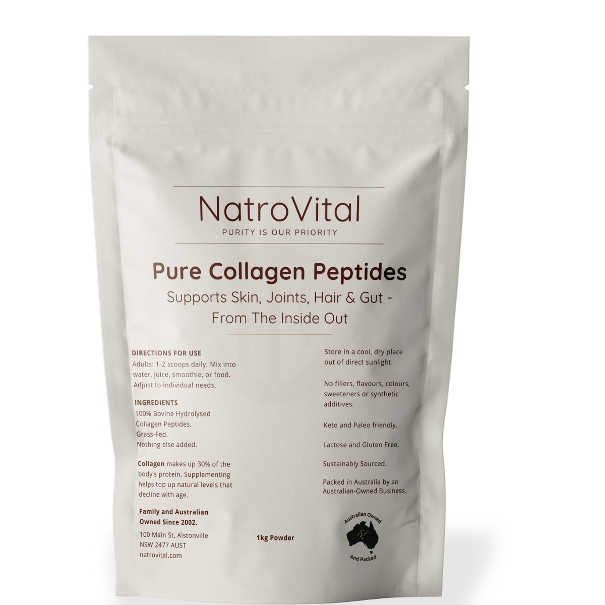 NatroVital Pure Collagen Peptides