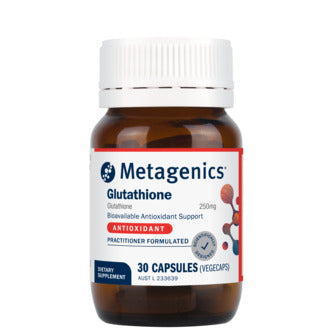 Metagenics Glutathione 30 Capsules | Vitality and Wellness Centre Metagenics Glutathione 30 Capsules | Vitality and Wellness Centre