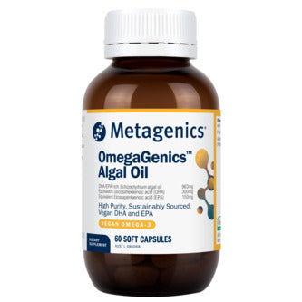 Metagenics OmegaGenics Algal Oil Capsules