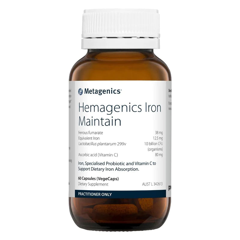 Metagenics Hemagenics Iron Maintain