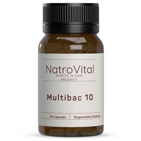 NatroVital Multibac 10 30 Capsules | Vitality and Wellness Centre
