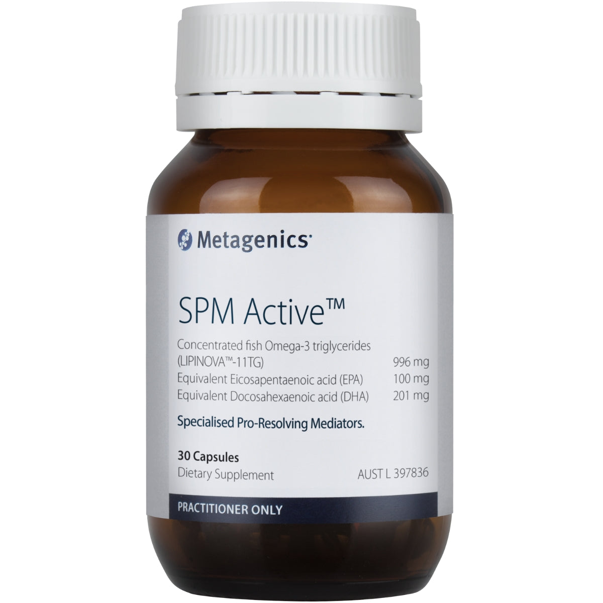 Metagenics SPM Active 30 Capsules Vitality and Wellness Centre