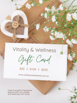 Vitality and Wellness Gift Cards