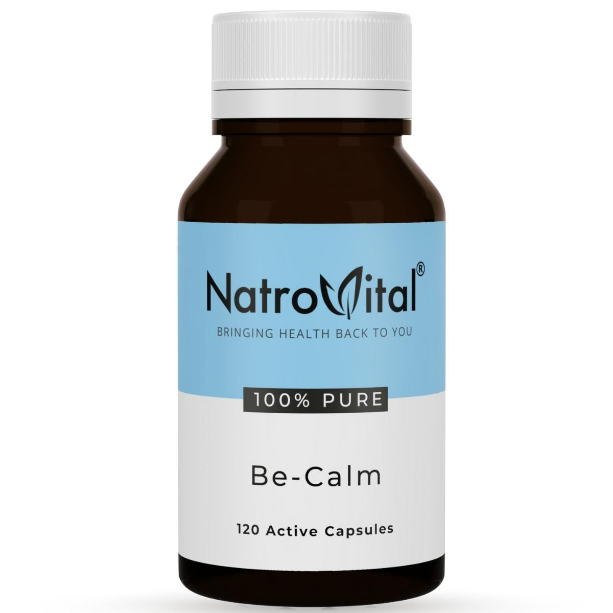 NatroVital Be-Calm 120 Capsules | Vitality and Wellness Centre