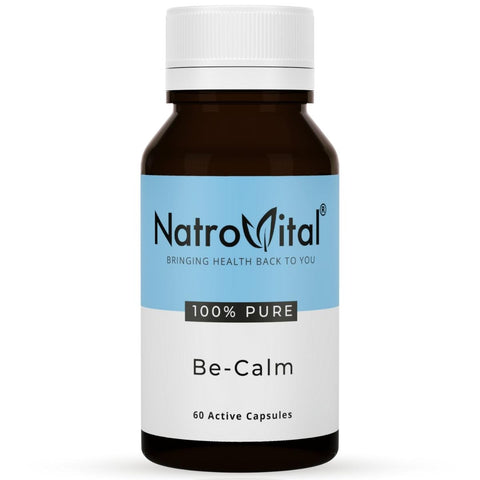 NatroVital Be-Calm 60 Capsules | Vitality and Wellness Centre