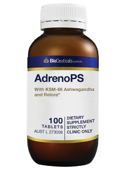 BioCeuticals AdrenoPS 100 Tablets | Vitality and Wellness Centre