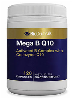 BioCeuticals Mega B Q10 120 Capsules | Vitality And Wellness Centre