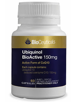 BioCeuticals Ubiquinol BioActive 150mg 60 Capsules | Vitality And Wellness Centre