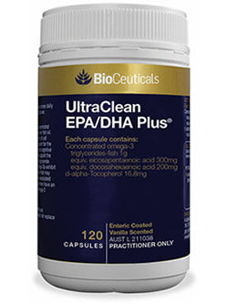 BioCeuticals UltraClean EPA/DHA Plus 120 Capsules | Vitality And Wellness Centre