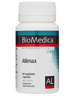 BioMedica Allimax 60 Capsules | Vitality and Wellness Centre