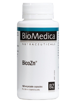 BioMedica BicoZn 150 Capsules | Vitality and Wellness Centre