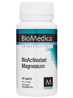 BioMedica BioActivated Magnesium 60 Tablets | Vitality and Wellness Centre