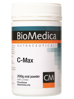 BioMedica C Max 200g Powder | Vitality and Wellness Centre