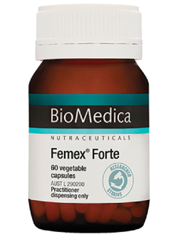 BioMedica Femex Forte 60 Capsules | Vitality and Wellness Centre