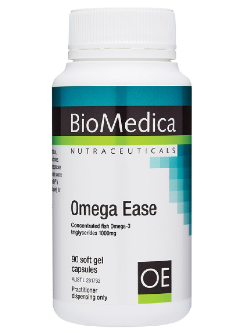 BioMedica Omega Ease 90 Capsules | Vitality and Wellness Centre
