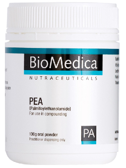 BioMedica PEA (Palmitoylethanolamide) 100g Powder | Vitality and Wellness Centre