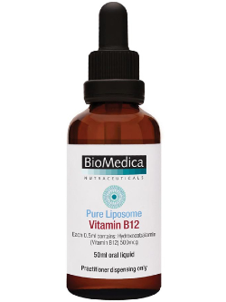 BioMedica Pure Liposome Vitamin B12 50ml Liquid | Vitality and Wellness Centre