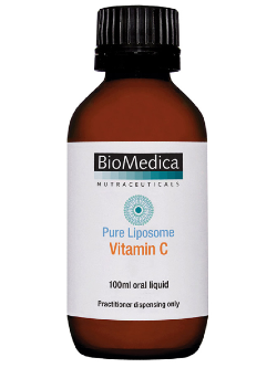 BioMedica Pure Liposome Vitamin C 100ml | Vitality and Wellness Centre