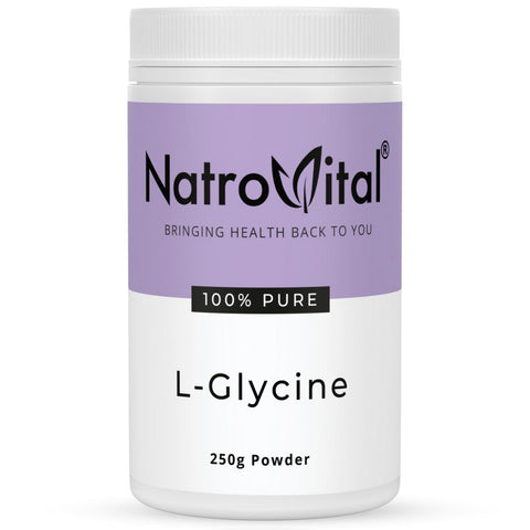 NatroVital L-Glycine 250g Powder | Vitality and Wellness Centre