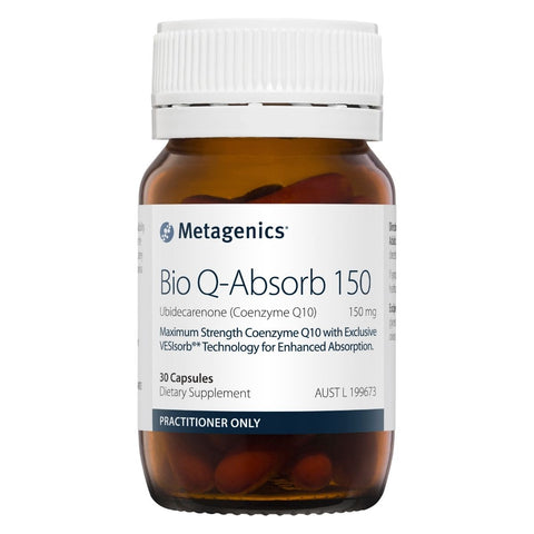Metagenics Bio Q-Absorb 150 30 capsules | Vitality and Wellness Centre