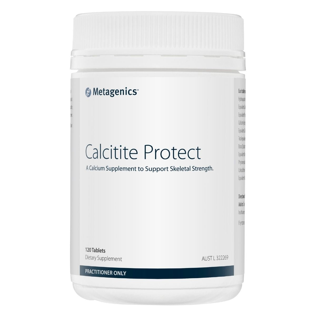 Metagenics Calcitite Protect 120 tablets | Vitality and Wellness Centre