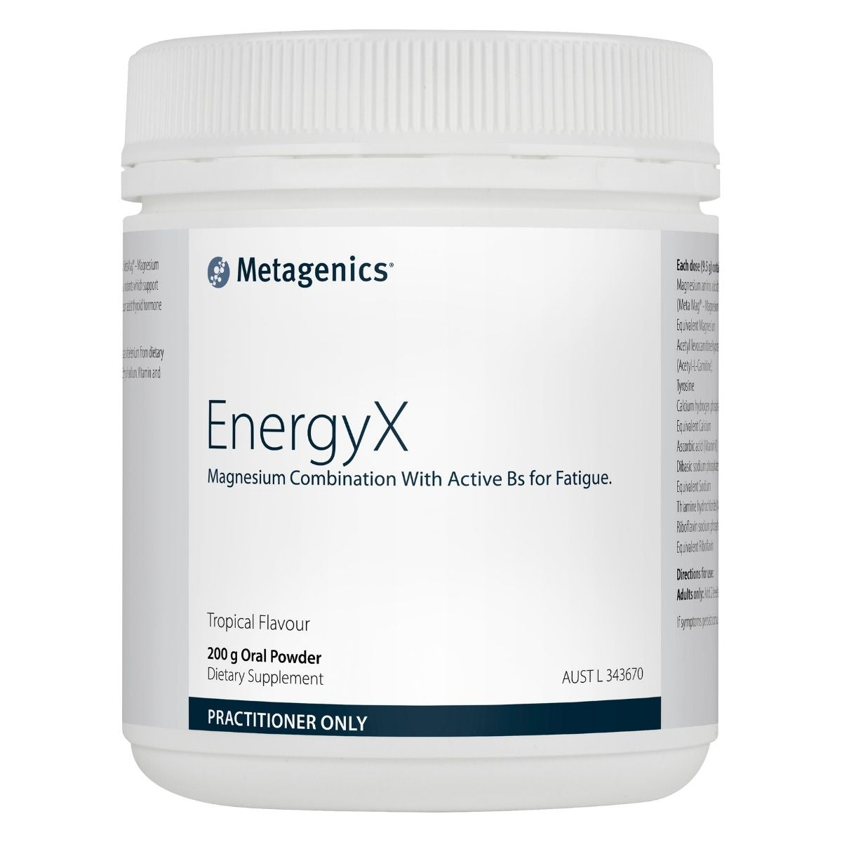 Metagenics EnergyX Tropical