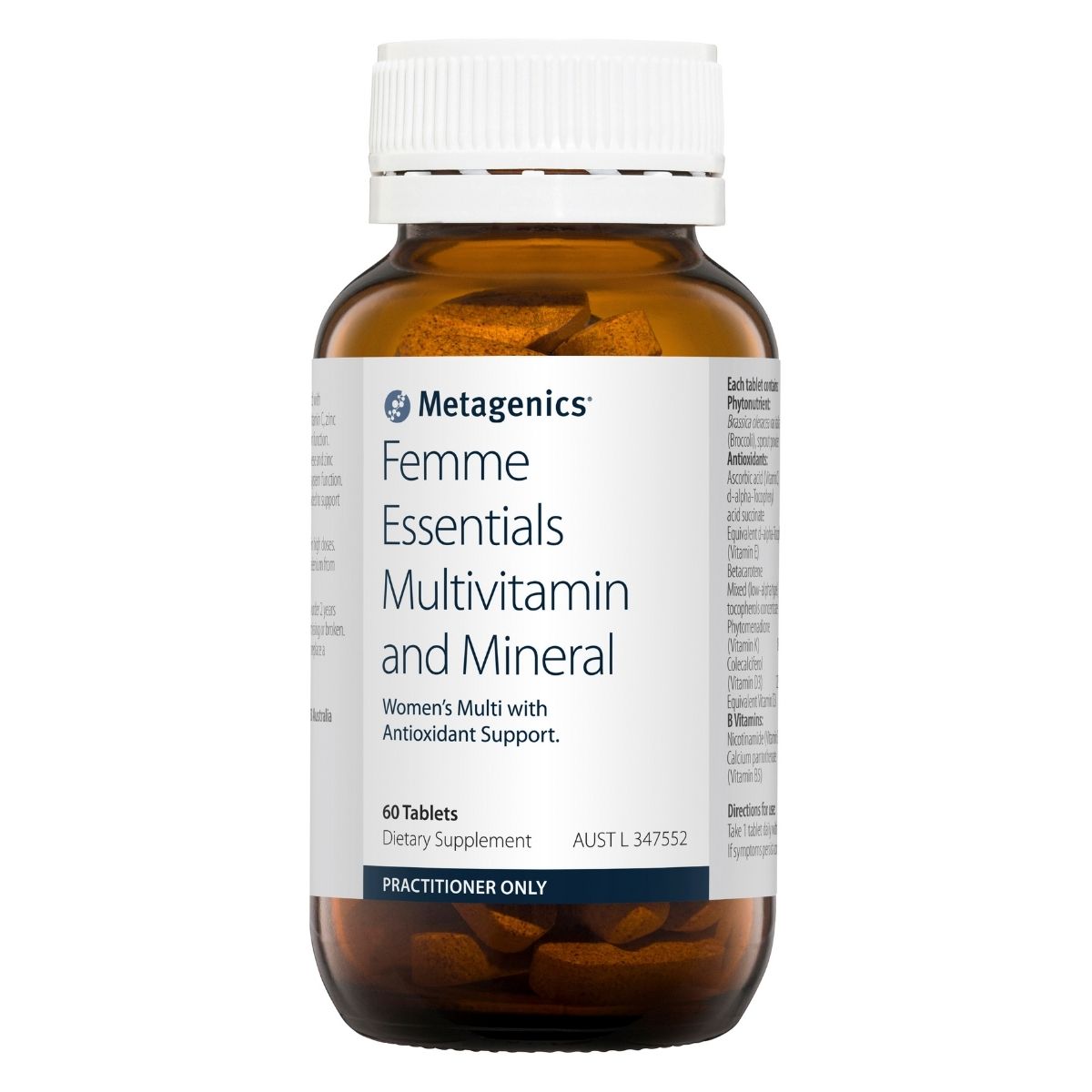 Metagenics Femme Essentials Multivitamin and Mineral