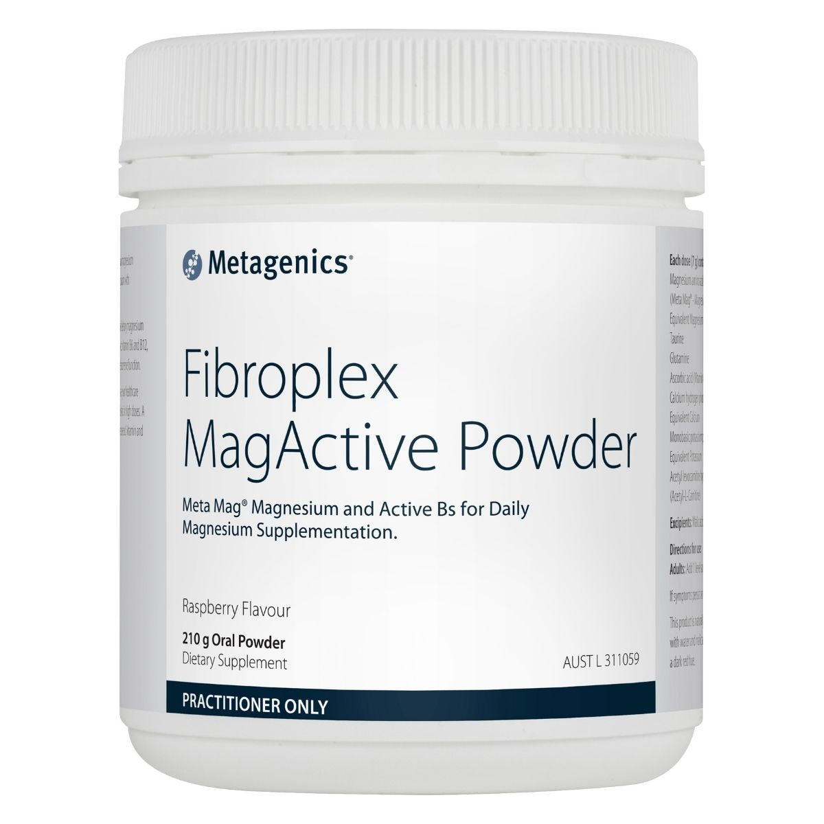 Metagenics Fibroplex MagActive Raspberry