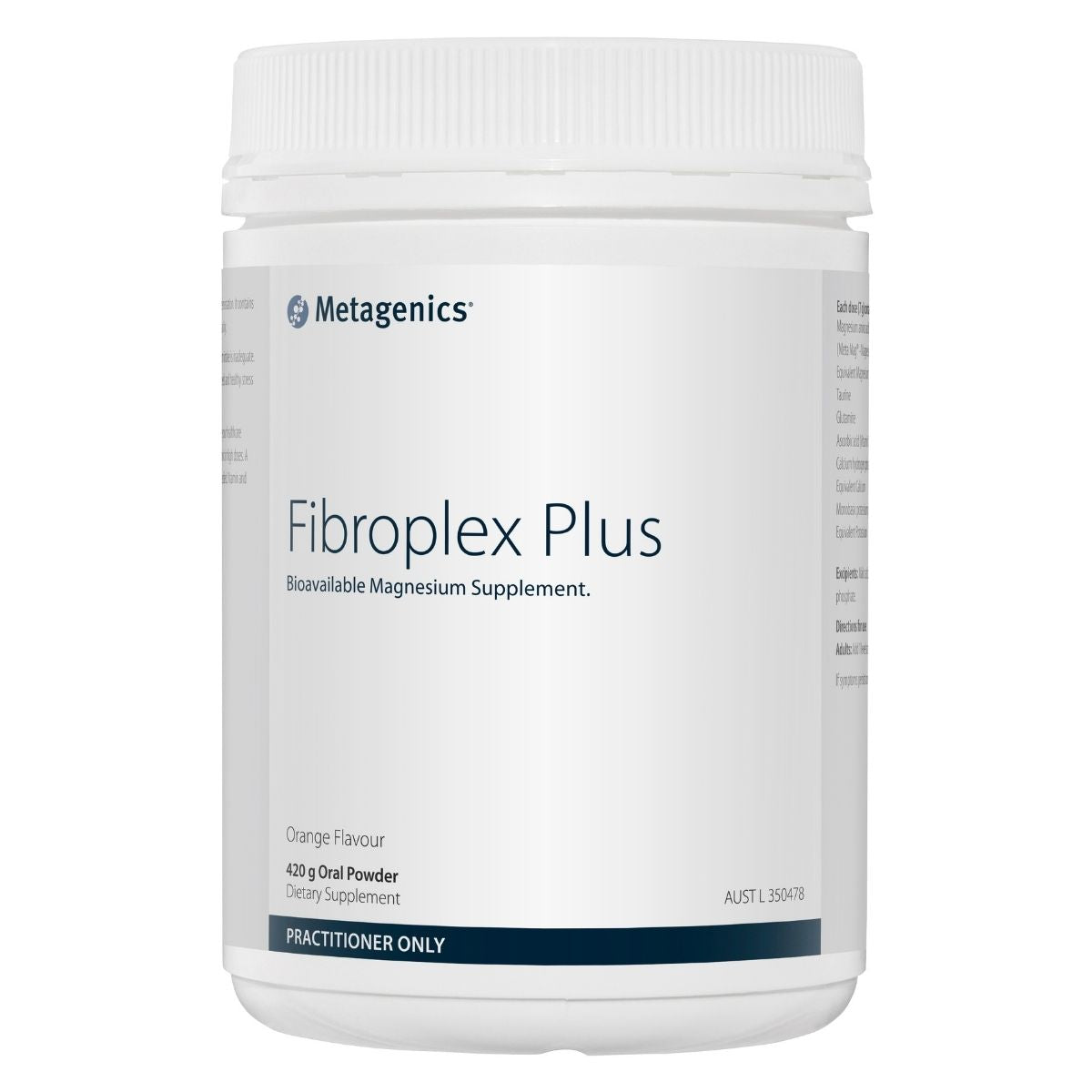 Fibroplex Plus Orange 420g Powder | Vitality and Wellness Centre