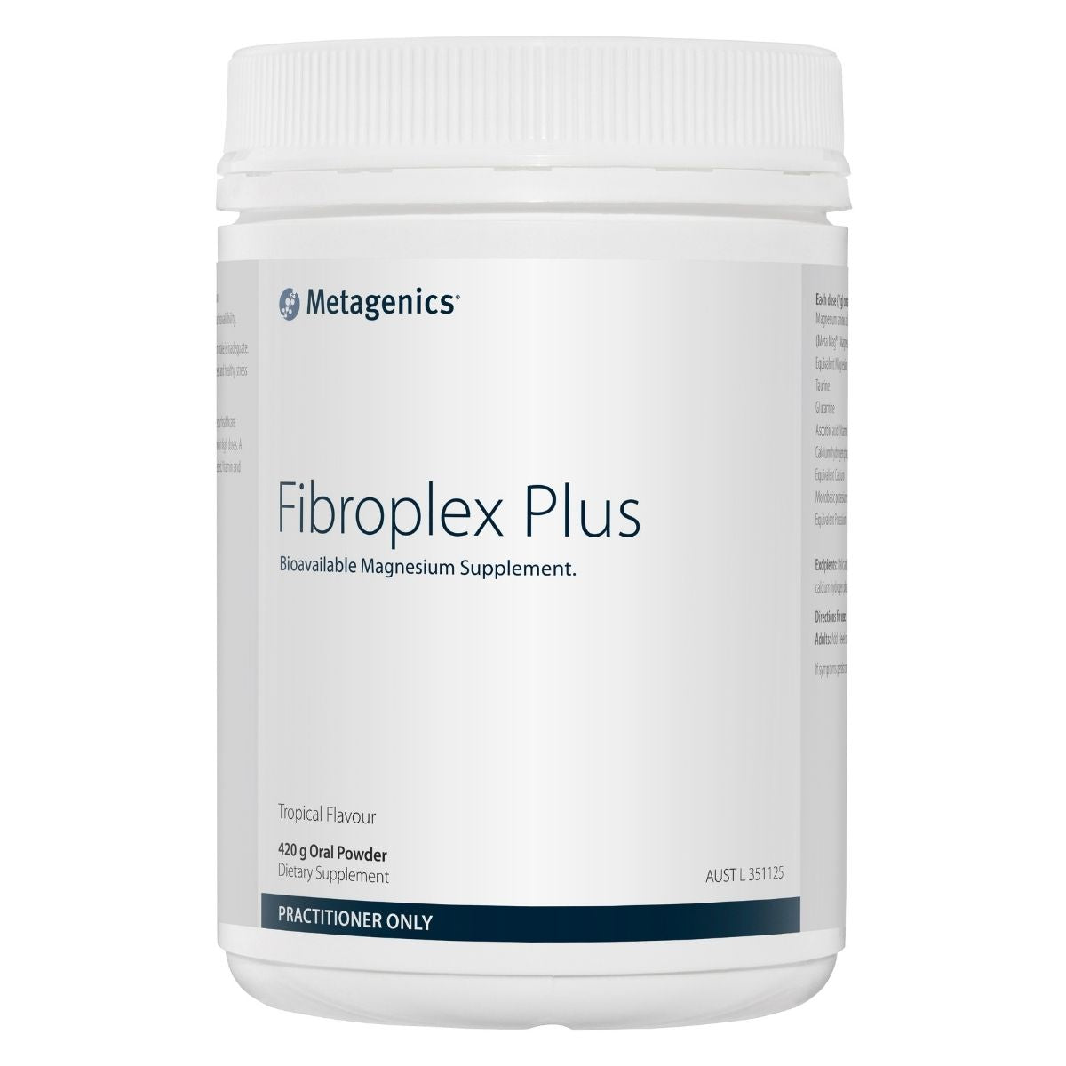 Fibroplex Plus Tropical 420g Powder | Vitality and Wellness Centre