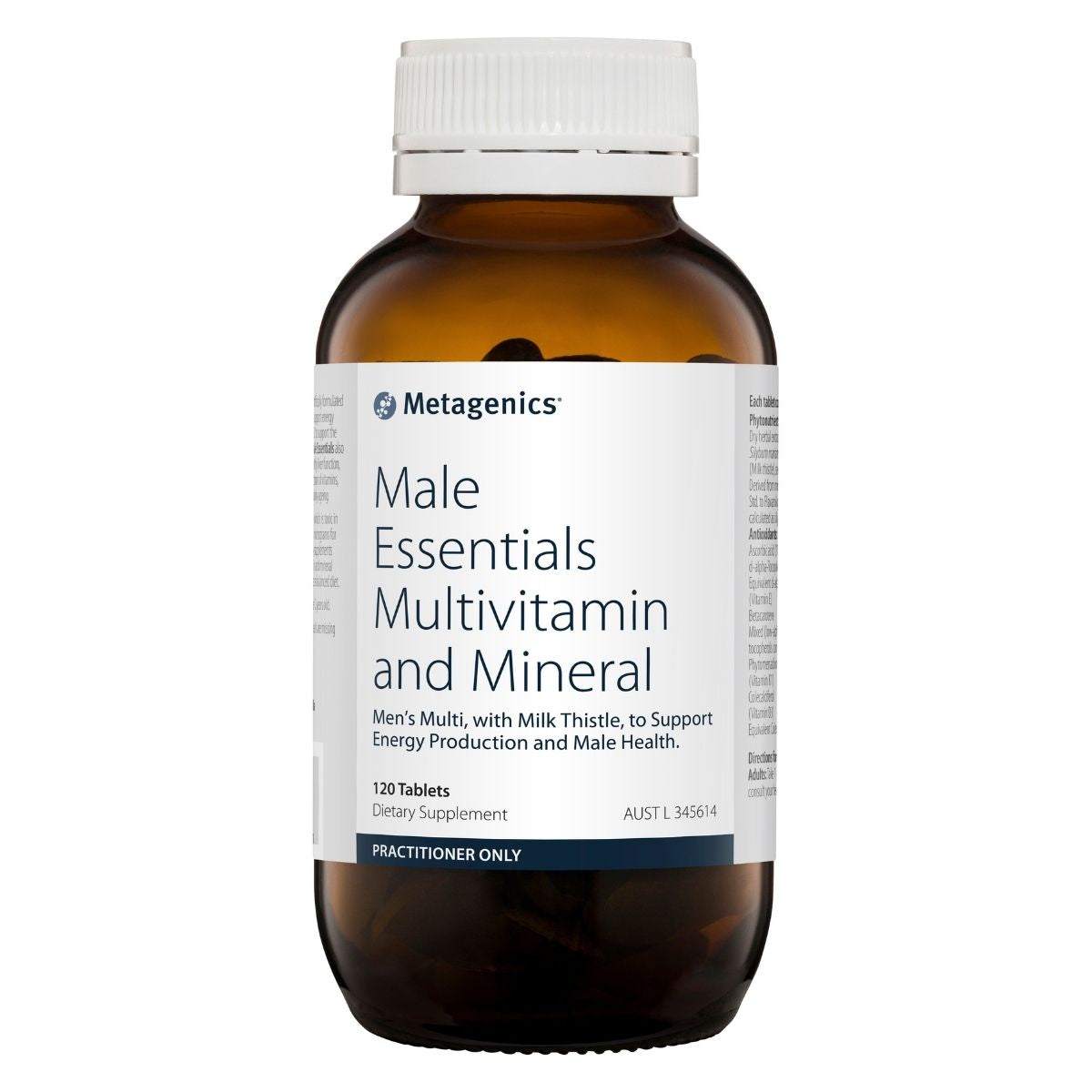 Metagenics Male Essentials 120 tablets | Vitality and Wellness Centre