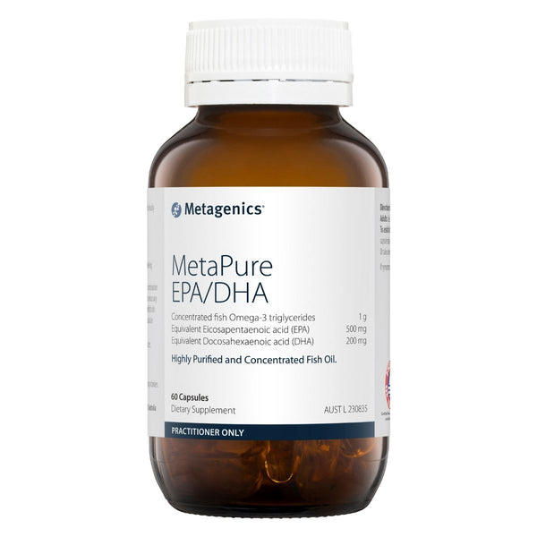 Metagenics MetaPure EPA/DHA Capsules Vitality and Wellness Centre
