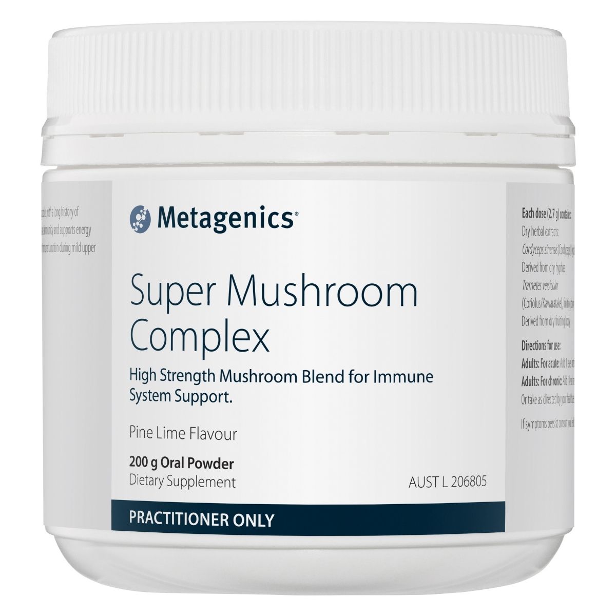 Metagenics Super Mushroom Complex 200g Powder | Vitality And Wellness Centre