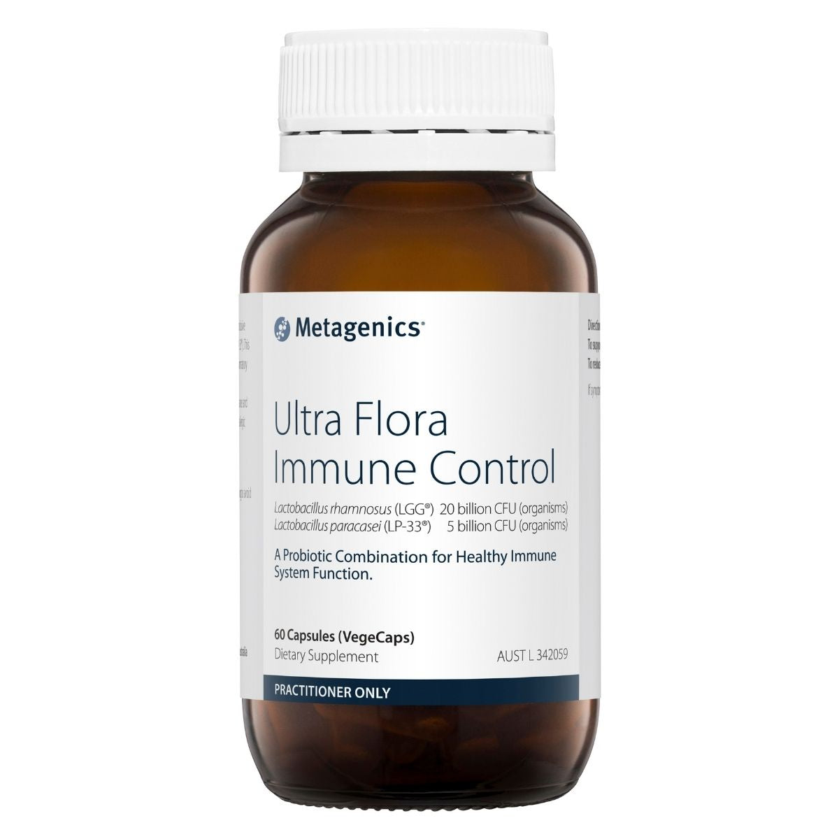 Metagenics Ultra Flora Immune Control 60 Capsules | Vitality And Wellness Centre