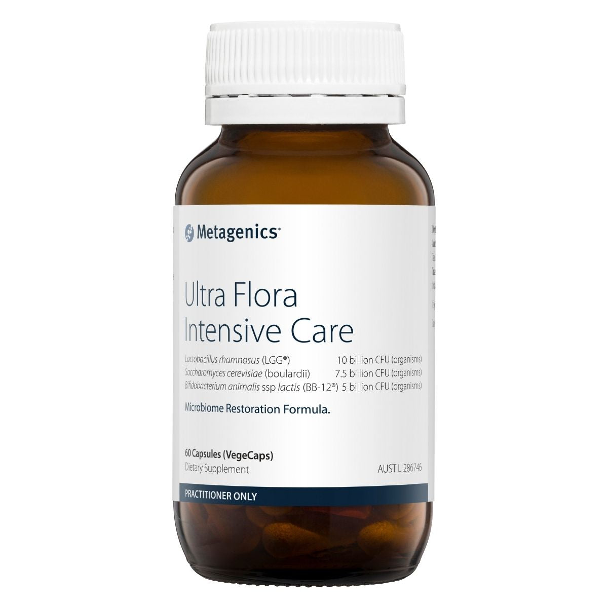 Metagenics Ultra Flora Intensive Care 60 Capsules | Vitality And Wellness Centre