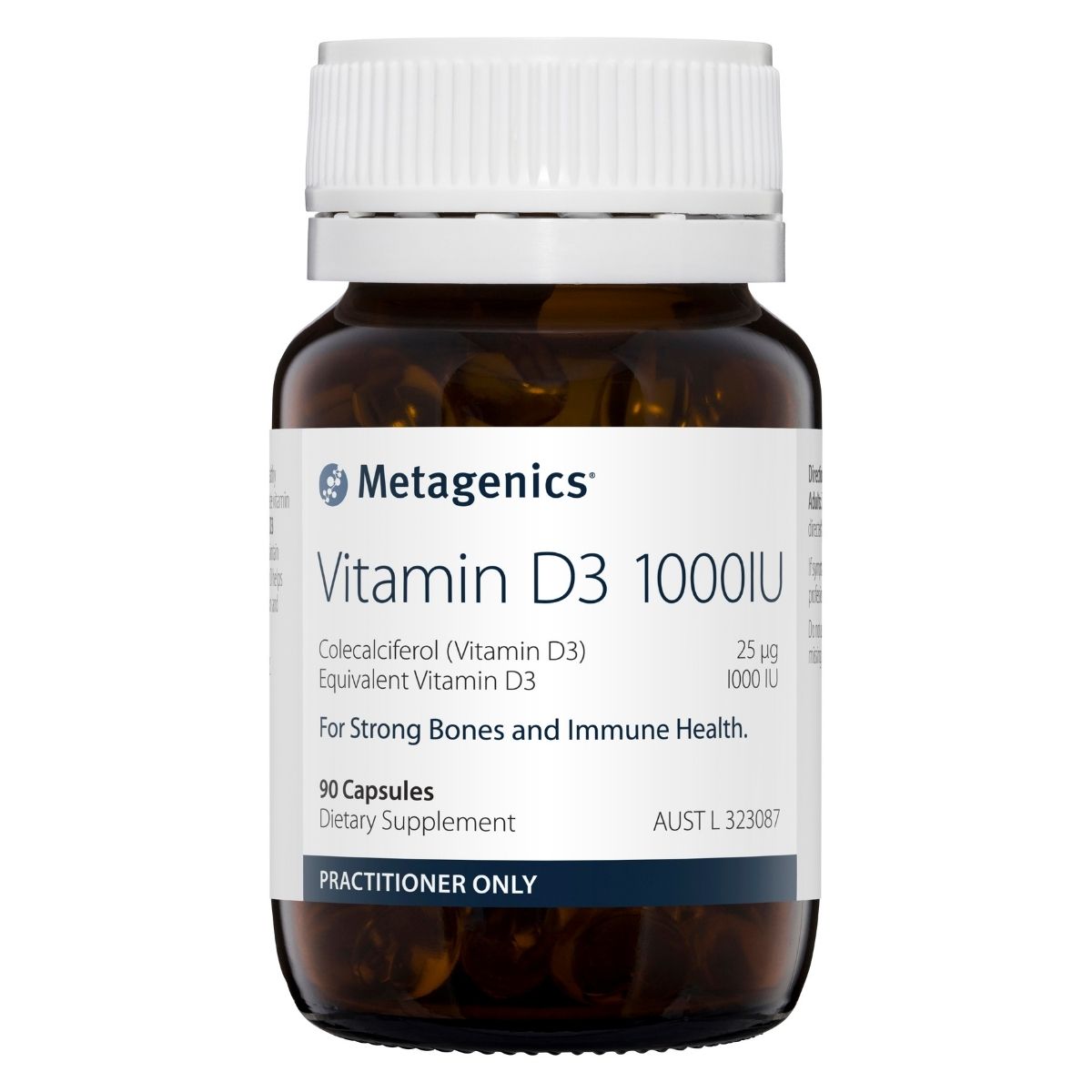 Metagenics Vitamin D3 1000IU