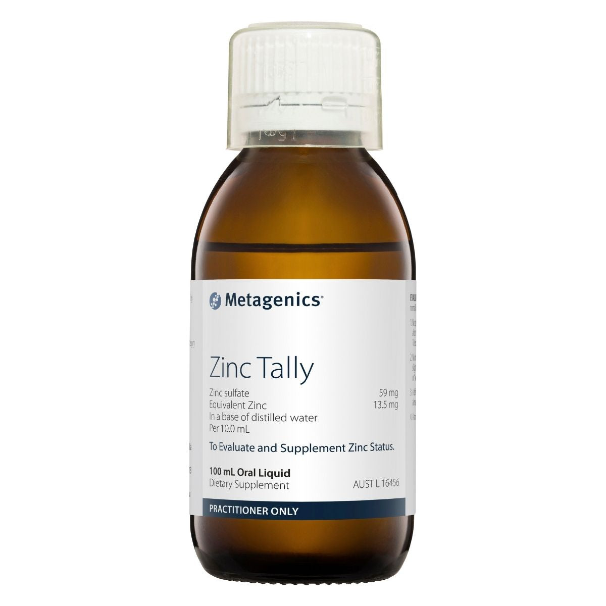 Metagenics Zinc Tally