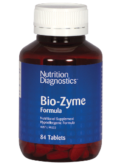 Nutrition Diagnostics Bio-Zyme Formula 84 Tablets | Vitality and Wellness Centre