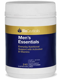 BioCeuticals Men's Essentials 240 Capsules | Vitality And Wellness Centre