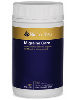 BioCeuticals Migraine Care 120 Tablets | Vitality And Wellness Centre