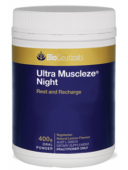 BioCeuticals Ultra Muscleze Night 400g Powder | Vitality And Wellness centre