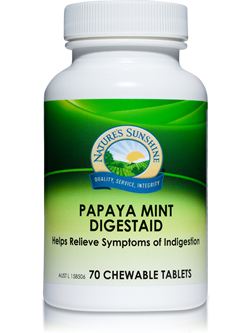 Nature's Sunshine Papaya Mint DigestAid
